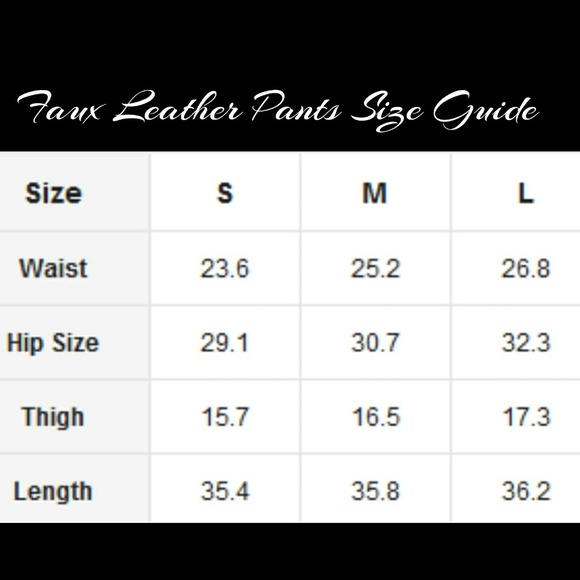 Faux Leather Leggings - Picture 3 of 6